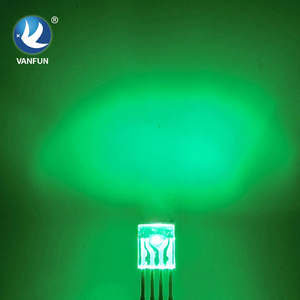 Pacchetto 255 con foro a quattro Pin lampada a diodi LED immersa a colori RGB Vanfun - Product Image 6