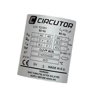 Condensador trifásico de alta presión CIRCUTOR original nuevo de la marca británica CLZ-<span class=keywords><strong>FP</strong></span> 46/30 151uf 440V 27.4kvar 36kvar - Product Image 1