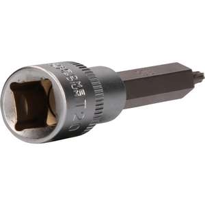 Brilliant Tools-BT022986ซ็อกเก็ตบิช Torx 1/2 '', 100 mm Long-EAN 4042146777077 Hand 1/2" - Product Image 3