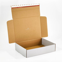Cajas de Envío de Cartón Corrugado Ecológicas con Impresión Personalizada, Caja de Cartón Corrugado Personalizada para Envíos