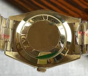 Montre mécanique automatique de luxe de haute qualité Drioshipping ARF 18K avec mouvement 3135, étanche, analogique, boîtier argenté - Product Image 6