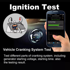 BM6 कार विश्लेषक 12v स्वस्थ कार बैटरी मॉनिटर ब्लूटूथ कनेक्टिविटी के लिए नैदानिक उपकरण - Product Image 5