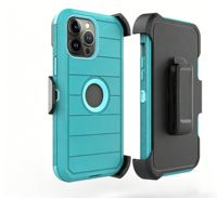 Coques de téléphone rayées en gros, très vendues pour iPhone 17 Pro Max, coque de téléphone noire à clip ceinture très populaire pour Samsung S26 Ultra