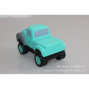 Pu Fidget Toy Truck For 2 To 4 Years Unisex Stress Relief Toy High <b>Rebound</b> Foam Vehicle Kids Plaything - Product Image 4