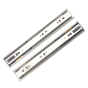 Jiufa Three Section Damping <b>Drawer</b> <b>Slide</b> Ball Bearing Silent Furniture Hardware Accessory - Product Image 2