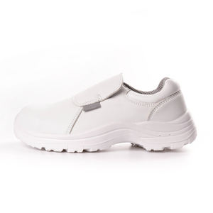 أحذية سلامة طبية للمطبخ مضادة للانزلاق بمقدمة فولاذية ومقاومة للكهرباء الساكنة حاصلة على شهادة CE S2 باللون الأبيض - Product Image 6