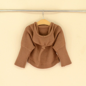 Ropa al por mayor Nuevo diseño Niñas Suéteres 2016 Suéteres de invierno con capucha en blanco en Pakistán - Product Image 2