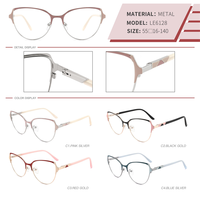 Lunettes optiques en métal mince de concepteur de style vintage pour hommes à la mode montures nouvelles lunettes en métal Vogue
