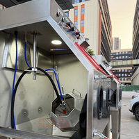 Machine de sablage humide, petite machine de sablage automatique pour la production en série de petites pièces métalliques de précision