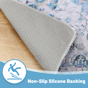 Lot de 2 tapis d'apprentissage réutilisables <span class=keywords><strong>et</strong></span> lavables pour <span class=keywords><strong>chiens</strong></span>, absorbants, antidérapants <span class=keywords><strong>et</strong></span> imperméables, pour <span class=keywords><strong>chiots</strong></span> <span class=keywords><strong>et</strong></span> <span class=keywords><strong>chiens</strong></span>, pour l'entraînement à la propreté <span class=keywords><strong>et</strong></span> la mise bas - Product Image 2