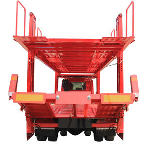 Remolque portador de coche plano de acero de Venta caliente con chasis - Product Image 4