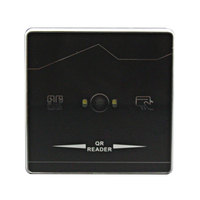 Lector de Tarjetas RFID NFC QR Todo en Uno VIANS de 3~6 cm de Distancia, Escáner de Códigos de Barras 1C/2D con Wiegand 26/34 USB RS232/RS485 13.56MHz Negro