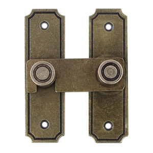 Loquet de porte en laiton pour porte en bois, design traditionnel, installation facile, loquet pour porte et fenêtre - Product Image 3