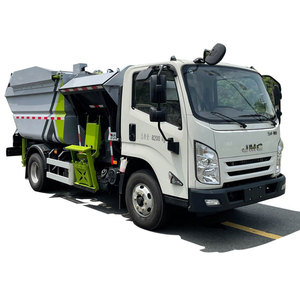 Camión de Basura Autocargable con Cajas Delanteras y Traseras Independientes de 2m³ Delantera y 5m³ Trasera para la Recolección y Transporte de Residuos - Product Image 1