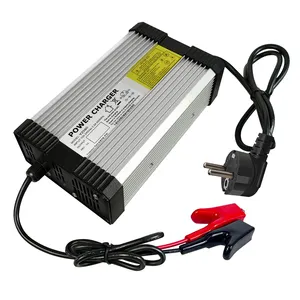 Chargeur de batterie au Lithium YZPOWER 54.6V 7A pour batterie au Lithium-Ion 13S 48v roue d'équilibre intelligente Scooter auto-équilibrant