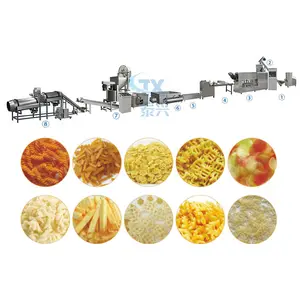 Factory price stackable potato chips crisps making machine production line
