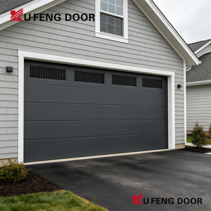 <span class=keywords><strong>Porte</strong></span> de <span class=keywords><strong>garage</strong></span> moderne en aluminium à lames, pliante, inclinable, pare-balles, coupe-vent, encastrée, pour villas de luxe - Product Image 6