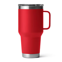 Gobelets isothermes en acier inoxydable de 30 oz avec logo personnalisé, tasse à café de voyage avec poignée portable