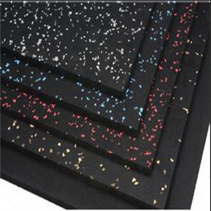 Dalles de sol en <span class=keywords><strong>caoutchouc</strong></span> antidérapantes, durables et résistantes à l'usure, absorbant les chocs, pour salle de sport, centre commercial, salle d'entraînement intérieure - Product Image 5