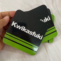 Sous-verres personnalisés classiques écologiques en liège de 5 mm d'épaisseur, vierges pour sublimation de qualité restaurant, imprimés sur mesure pour boissons