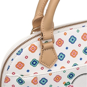 Wholesale Custom Durable PU Leather Handbags for Women with Button Closure Two Handles & Waterproof Design From China - Product Image 4
