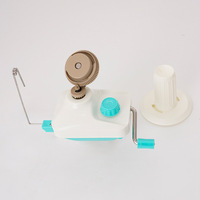 Petite machine manuelle à manivelle pour enrouler le fil de laine, accessoire de couture et de tricot, avec sac de rangement en plastique durable