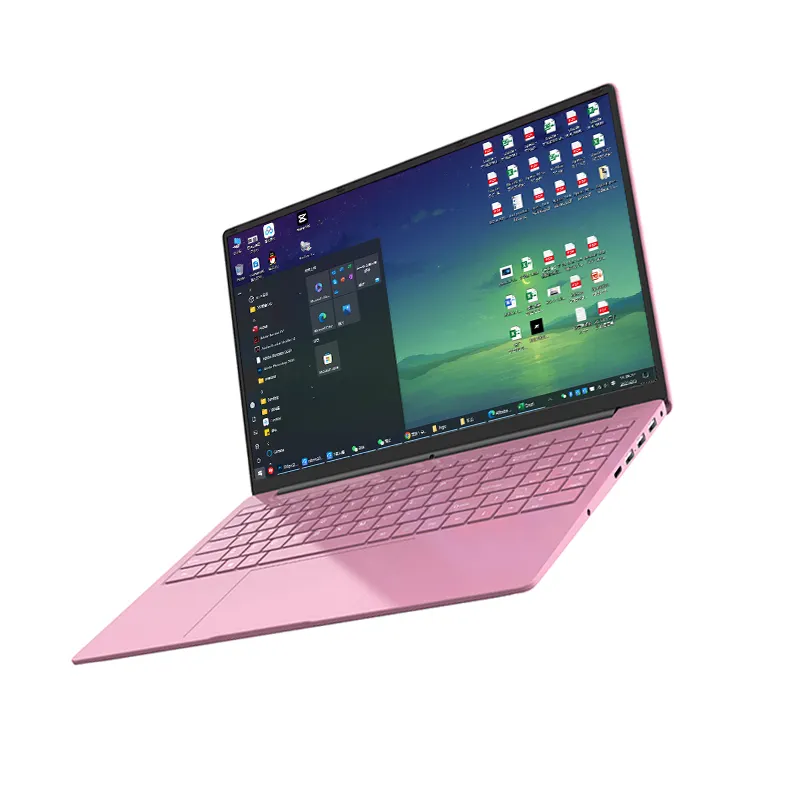 Satın 15 inç dizüstü bilgisayar pembe renk Intel Core N95 dizüstü bilgisayarlar