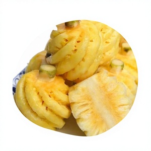 [BEST SELLER] Blue Lotus Syrup Preserved Pineapple <b>Sweet</b> Slice <b>Bulk</b> Packaging Garnishing Herbal Tea Cocktail Drink Food Material - Product Image 2