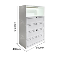 Casiers en acier à cinq tiroirs de grande capacité Armoire de rangement combinée moderne pour salon chambre cuisine utilisation scolaire en plein air