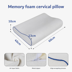 Gối kê cổ bằng mút nhớt hiện đại OEM ODM với hỗ trợ cổ, vỏ bọc thân thiện với môi trường có thể tháo rời để ngủ ngon hơn - Product Image 4