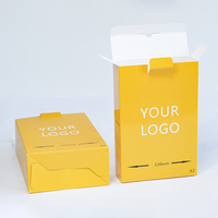 Boîte Postale Cadeau Personnalisée FSC en Carton avec Couvercle et Base pour Parfum, Savon, Cosmétiques, Emballage en Carton Couché