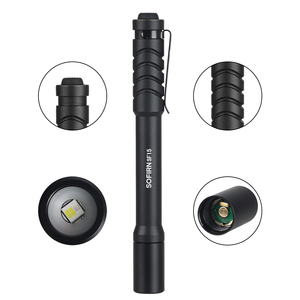 ไฟฉาย UV SF15 405nm สีม่วงคู่ 300lm ไฟฉายพกพาแสงสีขาวและแสงอัลตราไวโอเลต สำหรับตรวจจับ/สัตว์เลี้ยง/ปัสสาวะ/คราบ - Product Image 2