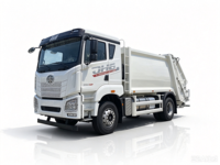 Camion compacteur de déchets FAW 15m³ pour la collecte des ordures