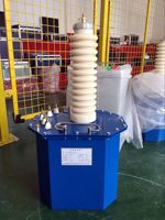 Transformateur d'essai haute tension immergé dans l'huile 100 kV CA/CC monophasé/triphasé 480 V pour les tests d'isolation en laboratoire et industriels