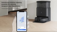 Dreame N30 Pro Omni Robot pembersih nirkabel, penyedot debu Aspiradora aspirecovas hitam
