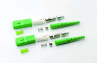 SC SM MM UPC APC Mantenimiento conveniente Fácil de usar Conector de fibra óptica de 3,0mm