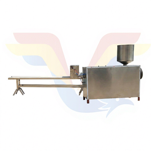 Máquina Extrusora de Galletas de Camarón Personalizada, de Acero Inoxidable, Eléctrica, de Alta Capacidad, 300-500 kg/h, Línea de Producción de Snacks - Product Image 1