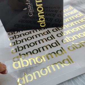 Calcomanías Metálicas con Logotipo en Relieve, Etiquetas Metálicas Personalizadas con Logotipo, Etiquetas de Transferencia de Letras Brillantes Metálicas Personalizadas - Product Image 2