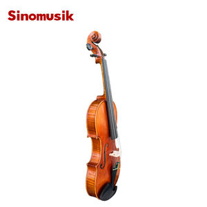 <span class=keywords><strong>Violon</strong></span> artisanal italien en épicéa sculpté et verni, érable flammé, matériaux européens, <span class=keywords><strong>violon</strong></span> Sinomusik - Product Image 2