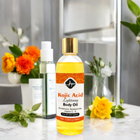 HUILE LA PLUS VENDUE Marque Privée Haute Qualité Huile Éclaircissante Visage & Corps à l'Acide Kojique