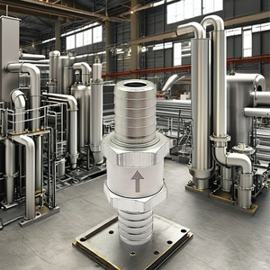 Raccord de tuyauterie C-Way en acier inoxydable de haute qualité, anti-retour, étanche aux hautes températures, pour essence et eau - Product Image 4