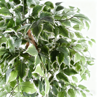 Arbre artificiel ficus vert à toucher réaliste en gros, plantes décoratives d'intérieur et d'extérieur pour la remise des diplômes, Noël, Pâques