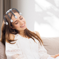 Masseur électrique du cuir chevelu Lichang, masseur de tête, 10 têtes de massage vibrantes en forme de pieuvre avec support OEM