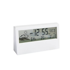Reloj despertador electrónico multifuncional <span class=keywords><strong>LCD</strong></span>, calendarios, reloj Digital inteligente silencioso creativo Simple para niños, alarma electrónica creativa - Product Image 1