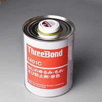 Adhésif pour vis ThreeBond du Japon TB1401/B/C Vert, Bleu et Rouge Agent de blocage de filetage amovible Adhésif anaérobie à base d'eau