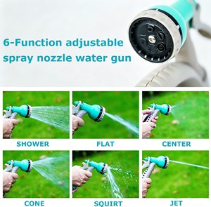 Enrouleur rétractable portable avec buse de pulvérisation, léger, pour l'eau domestique - Product Image 3