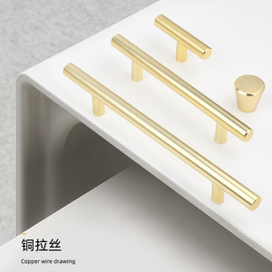 Minimalist Aluminum Alloy Furniture <b>Handle</b> Bar Antirust Drawer Cabinet Wardrobe Door Pull 3034 - Product Image 2
