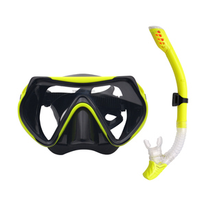 Máscara de buceo <span class=keywords><strong>profesional</strong></span> y gafas de esnórquel, gafas de buceo, conjunto de tubo de natación - Product Image 1
