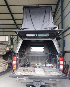 Carpas <span class=keywords><strong>de</strong></span> Techo Rígidas para Camionetas, Económicas, para Acampar al Aire Libre - Product Image 2
