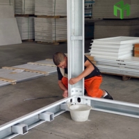 Structure de Conteneur Modulaire en Acier Galvanisé Léger pour Maison Préfabriquée